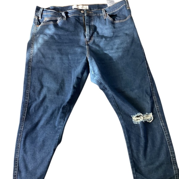 Signature by Levi Strauss Denim - Signature by Levi Strauss Blue Skinny high rise Jeans size (18)